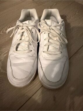 Nike White Low-Top Sneakers